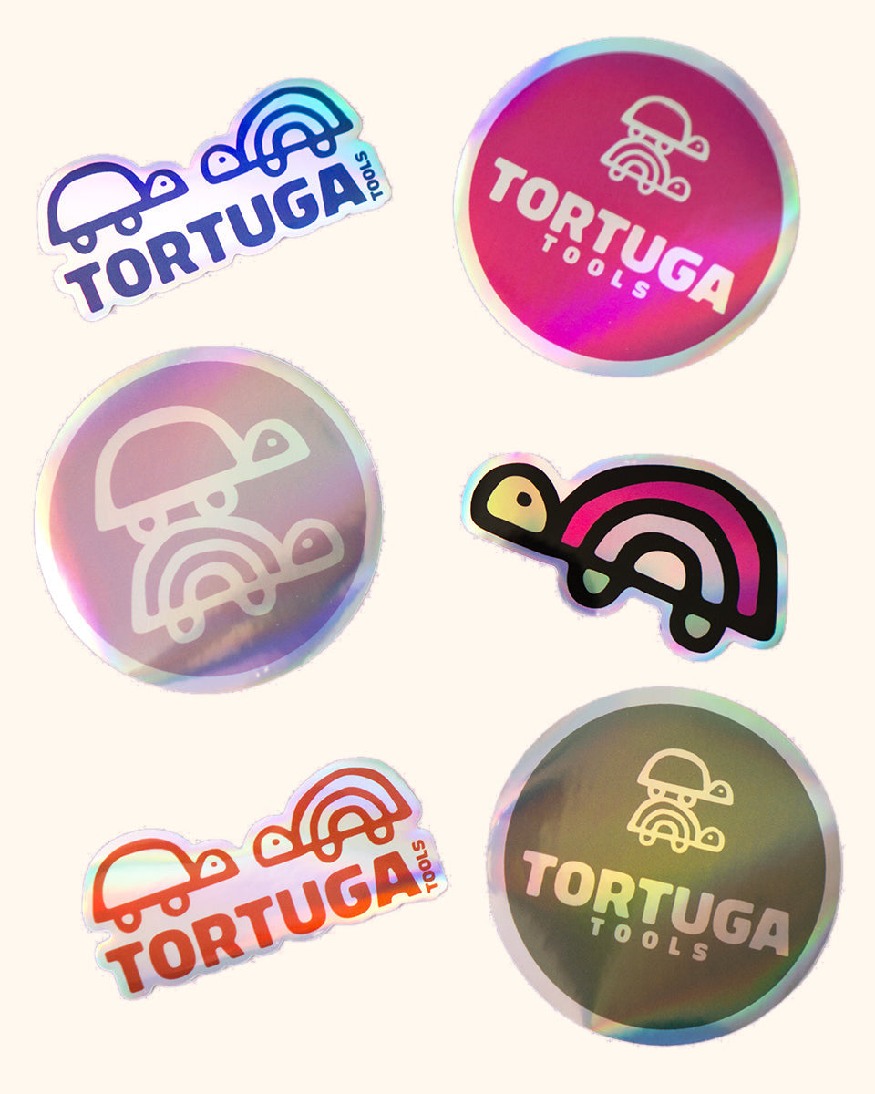Tortuga Tools Sticker Pack