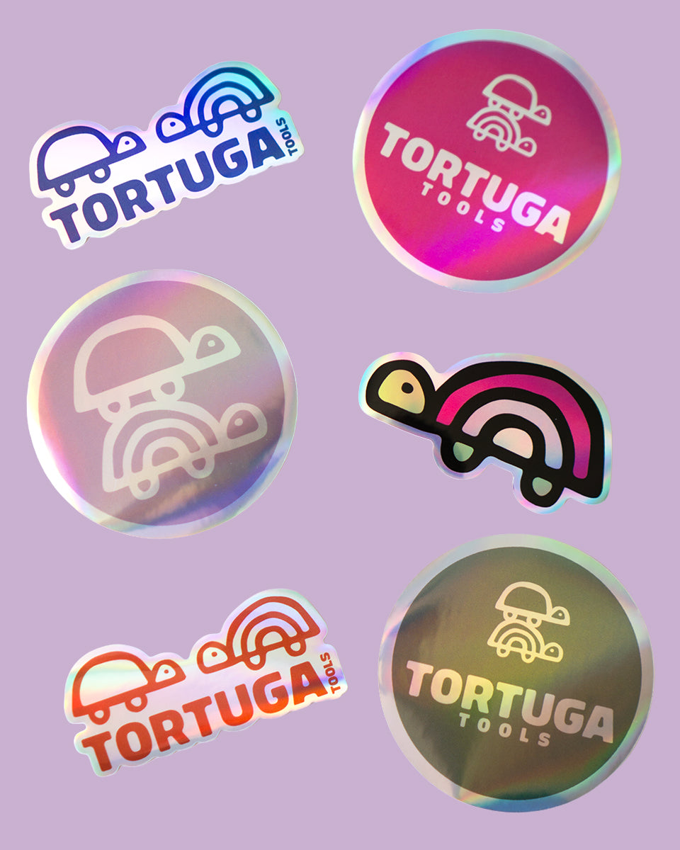 Tortuga Tools Sticker Pack